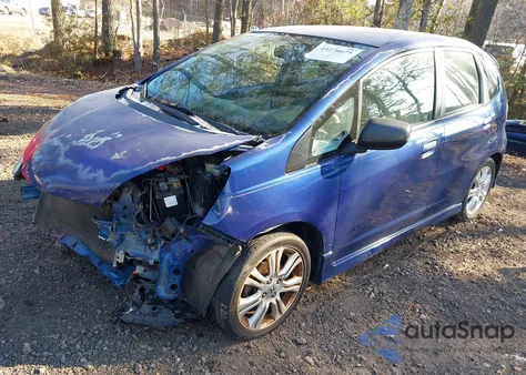 2010 Honda Fit Sport из США, поврежденный, VIN JHMGE8H42AS028134